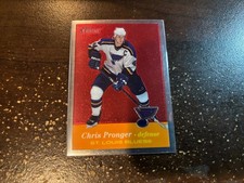 2001-02 Topps Heritage Chrome Retro Fractor CHRIS PRONGER #34 SP 490/558