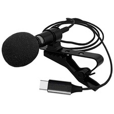 Smartphone Recording Mic Portable Mini Microphone Wired Plugin for Laptop