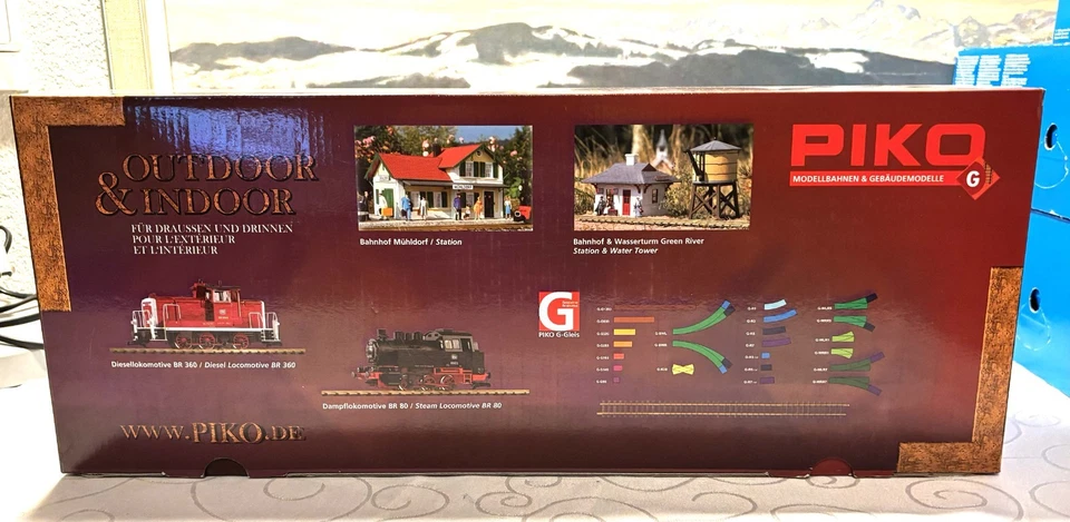 PIKO 1:22.5 Gedeckter Güterwagen der DB, Ep. IV - Spur G (37960) - Bild 3 von 4