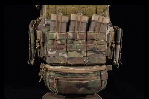 Tactical Vest Lower Belly Bag Quick Release Multifunctional Expansion Bag Waist - Picture 5 of 25