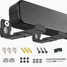 Adjustable Sound Bar Wall Mount Bracket Under TV 3.45.8 Inch 30 Lbs