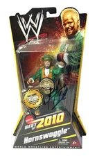 WWE HORNSWOGGLE 1 OF 1000 SIGNED BEST OF 2010 CHASE GOLD BELT TOY WITH JSA COA