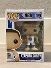 Funko Pop! NBA #19 Stephen Curry White Jersey Vaulted/ Retired NIB RARE VHTF