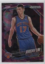 2024-25 Panini Prizm Black Legends Purple Ice Prizm 91/149 Jeremy Lin #295 s3g