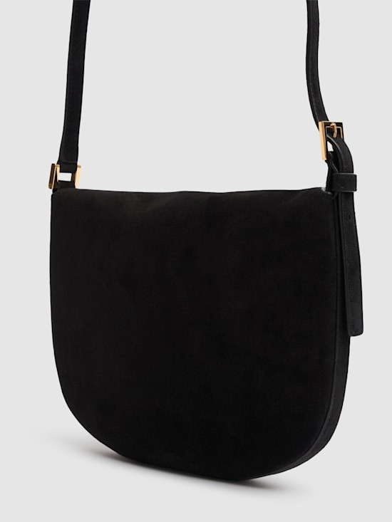 ショルダーバッグ・ポシェット SAVETTE SMALL TONDO HOBO IN SUEDE BAG (H 008 03 03 601) バッグ SMALL TONDO HOBO IN SUEDE H