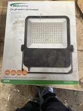 150W LED Floodlight IP66 Outdoor Security Light Philips Driver 240V 150LM/W Slim