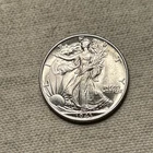 1943 p high grade BU Silver Walking Liberty Half Dollar DA