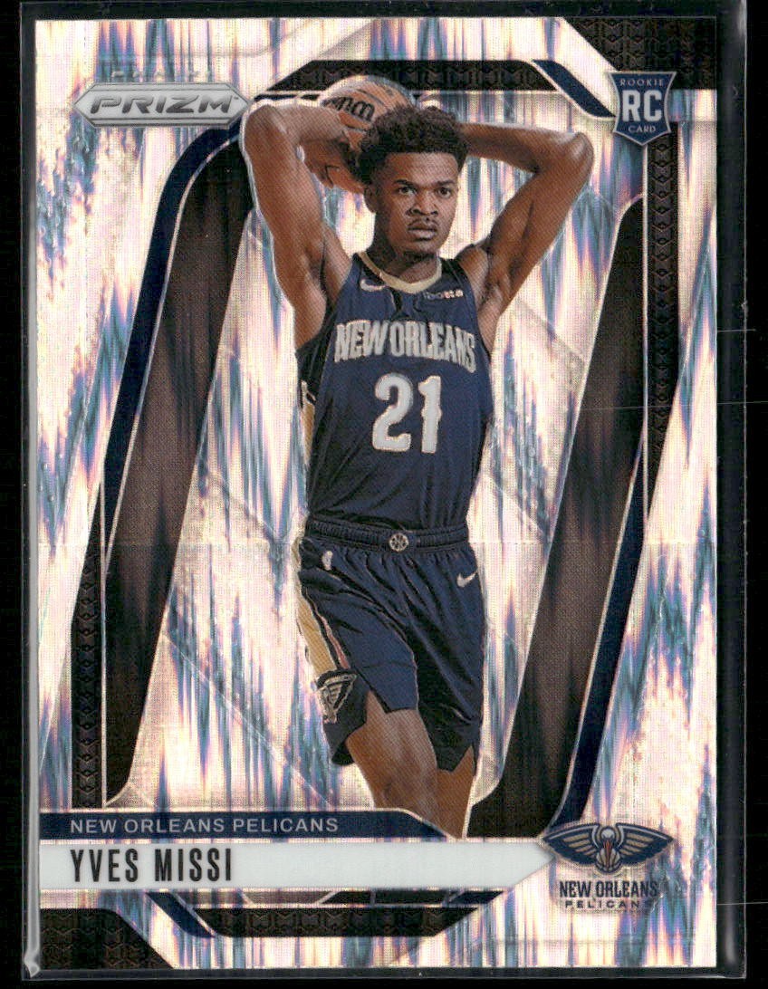 2024-25 Panini Prizm - Yves Missi #233 Skewed Prizm /249 (RC)