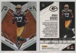 2022 Panini Phoenix Rookies Orange /99 Romeo Doubs #135 Rookie RC