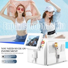 808 laser hair removal device, ice platinum hair removal head, fast hair removal