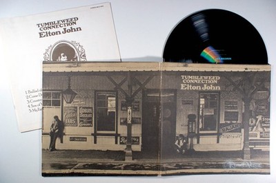 Elton John - Tumbleweed Connection (1970) Vinyl LP + BOOK   Country Comfort