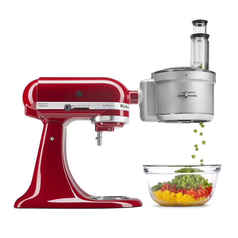 Food Processor with Commercial Style Dicing Kit