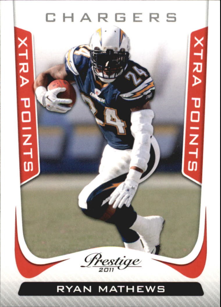 2011 Prestige Extra Points Red #166 Ryan Mathews /100 - FB