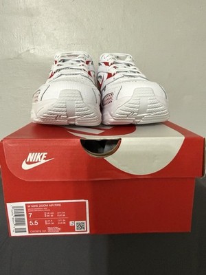 Nike Zoom Air Fire White University Red Women's Sneaker CW3876-101