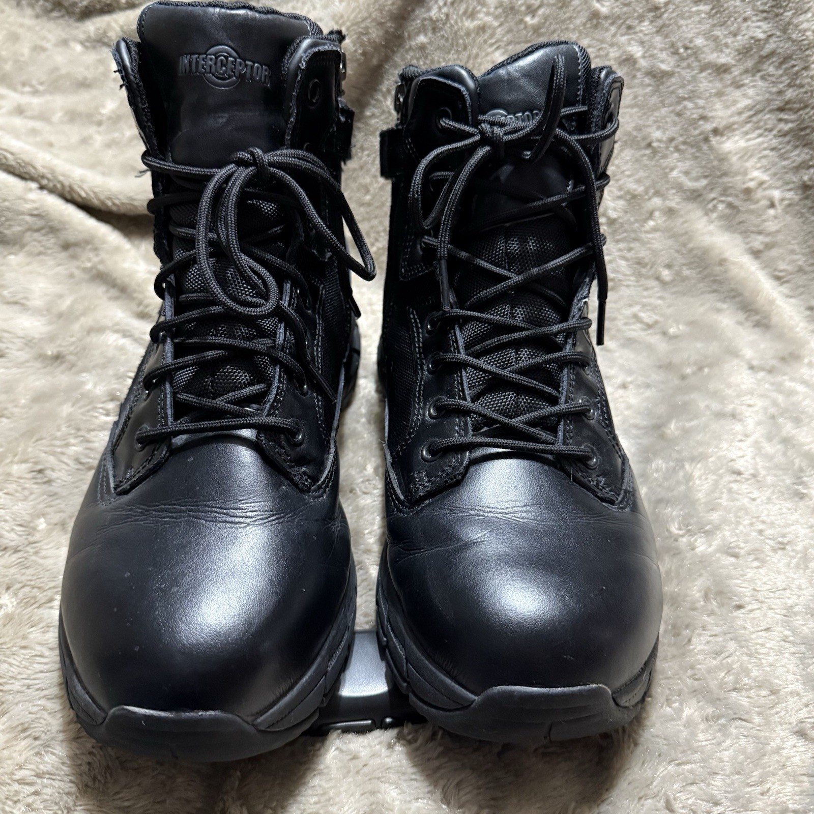 Interceptor Guard Black Leather Combat Tactical S… - image 19