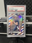 2024 Panini Prizm - Rookies Drake Maye #329 Red White & Blue Prizm (RC)
