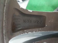 2018 SUZUKI VITARA Mk4 1PC 5 Double Spoke Alloy Wheel 16x6.5J 