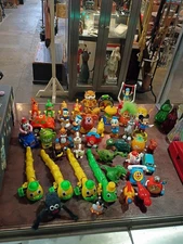 Vintage 1970's Wind Up Character Toys Lot of 43 Disney & Tomy