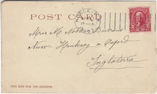 SCARCE 1903 Ponce Porto Rico Doremus machine cancel very fine example on card
