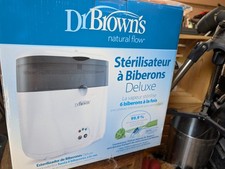 DR. BROWN'S Natural Flow Deluxe Bottle Warmer  Sterilizer AC147 2866  TC 