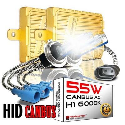 Heavy Duty 55W H1 6000K CANBUS AC HID Conversion Kit Headlight Foglight NO Error