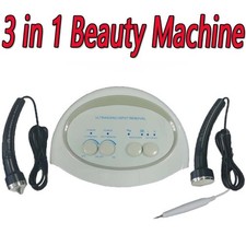 New Facial Skin Deep Cleaning Skin Lifting Spot Removal 3 in 1 Beauty Machine