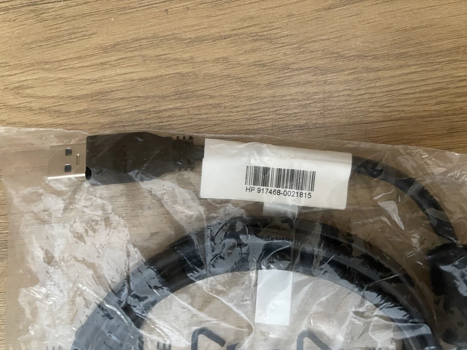 HP USB 3.0 Male Type A - Type B Cable HP 917468 USB 3.0 Male Type A Cable - Image 2 of 4