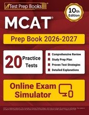 MCAT Prep Book 2026-2027: 20 Full-Length Prac...