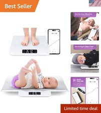 Smart Bluetooth Baby Scale with in-House Algorithm for Wiggly Babies, Infants...
