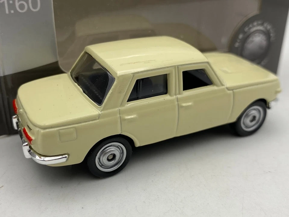 1:60 WELLY WARTBURG 353 beige auto diecast metallo - Immagine 2 di 4