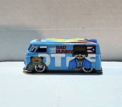1/64 Custom HW diecast Premium Volkswagen T1 Panel Bus (Bad Bunny