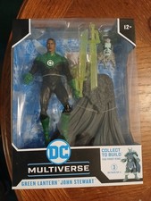 Mcfarlane DC Multiverse Green Lantern John Stewart BAF Frost King Figure