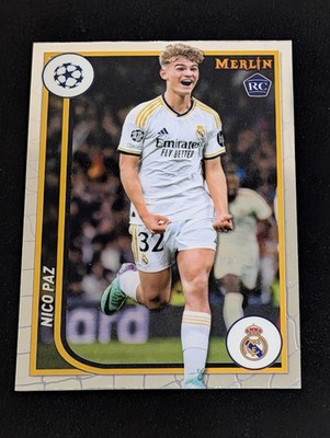 2023-24 Topps Merlin Uefa Club Competitions - Nico Paz #117 (RC)