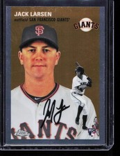 Jack Larsen 2023 Topps Chrome Platinum Anniversary #89 Rookie