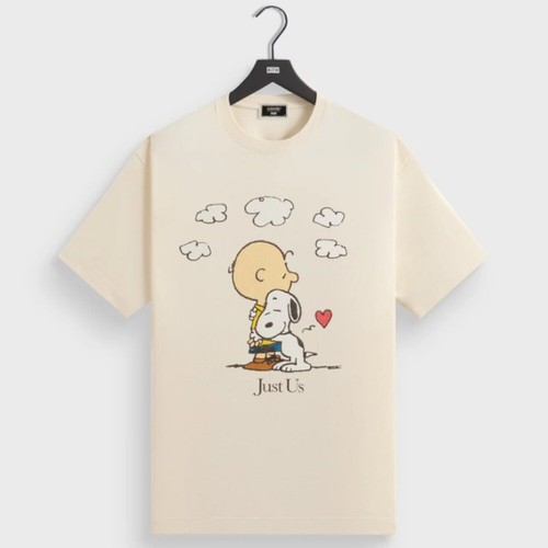 Maglietta Kith for Peanuts Charlie Brown Just Us, Uomo Taglia M - Sandrift