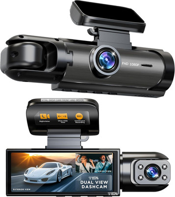 Vital Dash Camera Pro 2026 Dashcam Front and Rear Camera for Cars Dual Car Camer