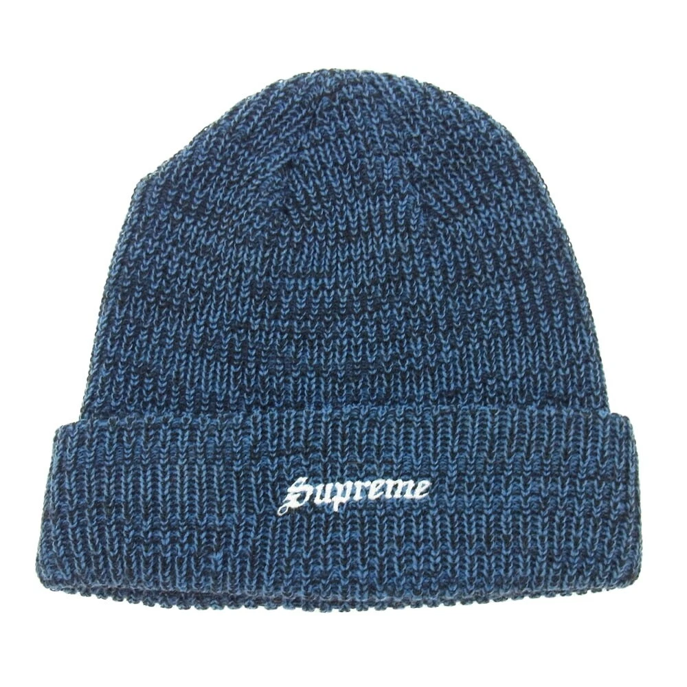 Supreme Twisted Loose Gauge Beanie Loose Gauge Beanie chapeau tricoté bleu marine