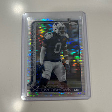Topps 2025 Chrome Pulsar DeMarvion Overshown #78 Dallas Cowboys 