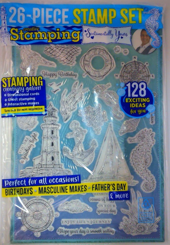 Creative Stamping magazine #161 2026. 26-Piece Sentimentally Yours Stamp set