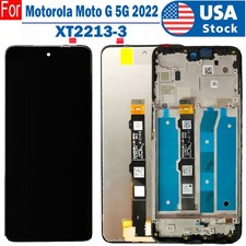 New For Motorola Moto G 5G 2ND 2022 XT2213DL LCD Touch Screen Digitizer Assembly