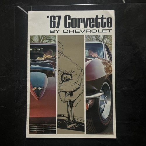 1967 Chevrolet Corvette Sting Ray Dealer Sales Brochure ORIGINAL