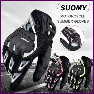 Suomy Motorcycle Gloves Summer Mesh Breathable Moto Gloves Men Women