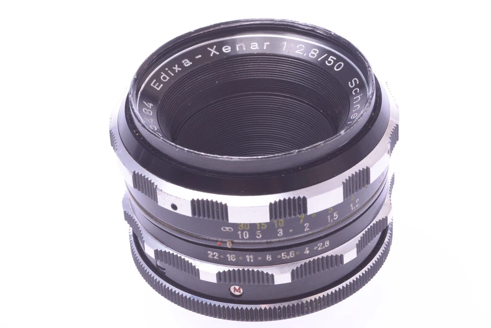 ✅ SCHNEIDER 50MM 2.8 EDIXA XENAR M42, 42MM SCREW MOUNT LENS 35MM CAMERA W/ CAPS - Image 2 of 4