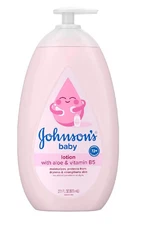 Johnson's Baby Moisturizing Pink Lotion 27.1 Fl Oz Coconut Oil Hypoallergenic