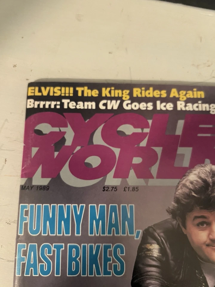 Cycle World Magazine May 1989 Vol 28 No 5 Jay Leno And Hollywood Harleys￼ - Image 4 of 4