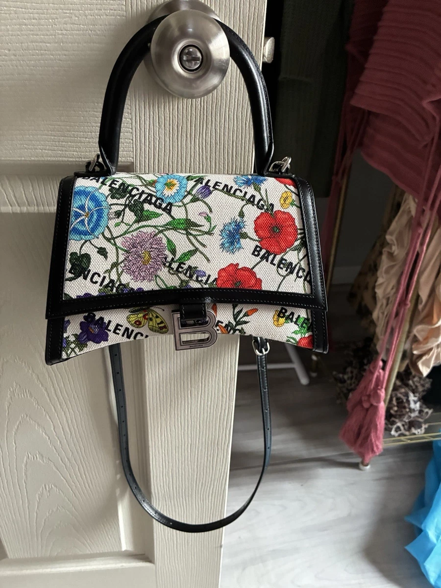 Balenciaga Floral Bags & for Leather Exterior Women for sale | eBay