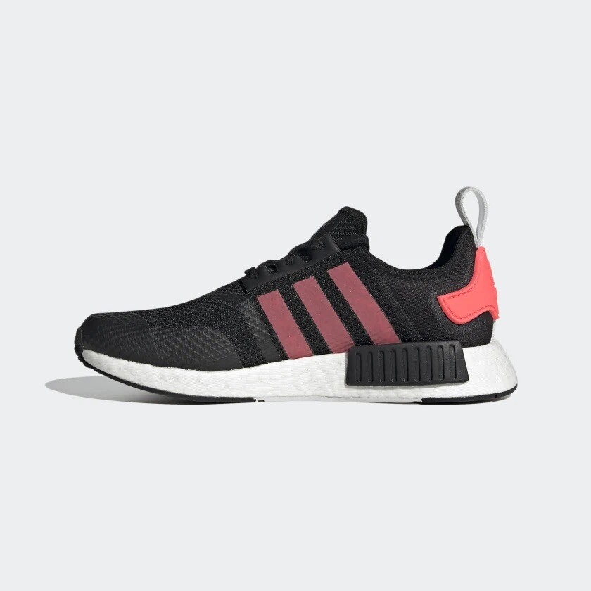 Adidas Originals NMD R1 Boost Black Signal Pink Men's Shoes FV9153 Size 9 |  eBay