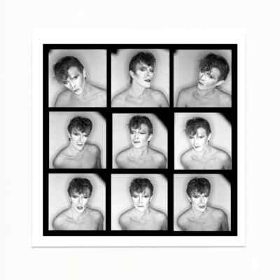 David Bowie - Scary Monsters Contact Sheet by Chris Duffy - Official Print