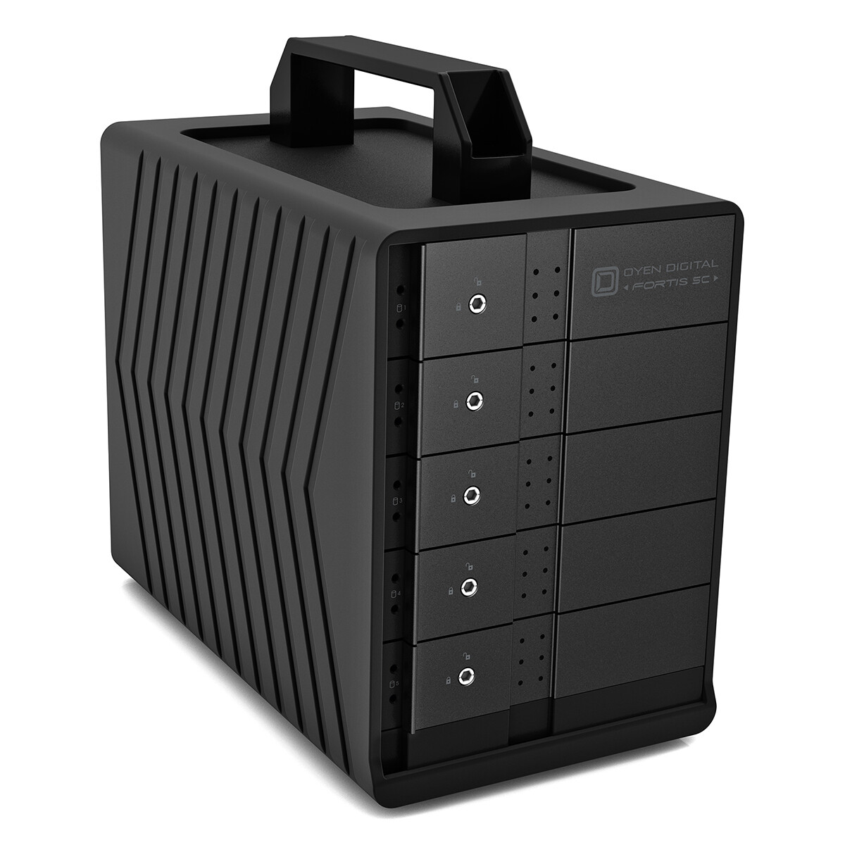 80TB Fortis 5C 5-Bay USB-C External Drive Array