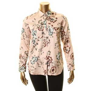 ralph lauren floral button down shirt